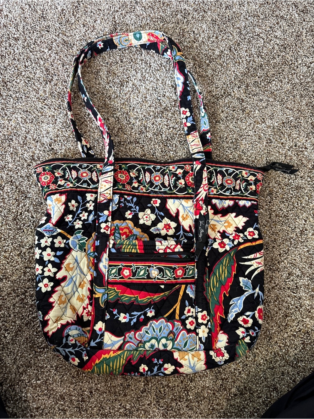 Vera Bradley Versailles Pattern Tote